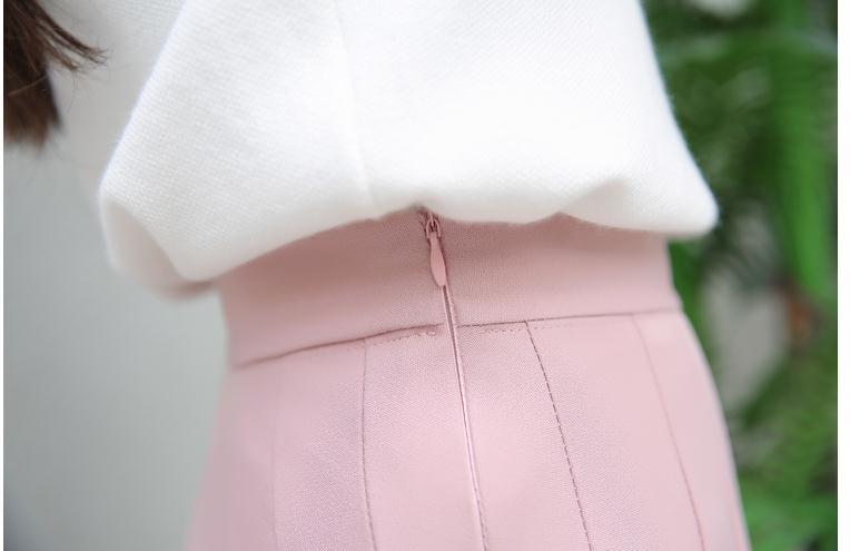 Summer New Fashion Solid Denim Pleated Skirt Harajuku Lace-Up Hight Waist Casual Sexy Micro Mini Skirts