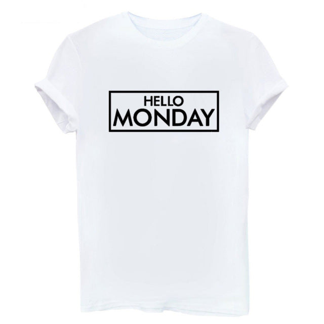 Hello Monday Casual T Shirts