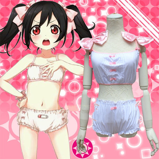 Nico Yazawa Anime Cartoon LoveLive!  Japanese sexy maid Costume Swimsuit